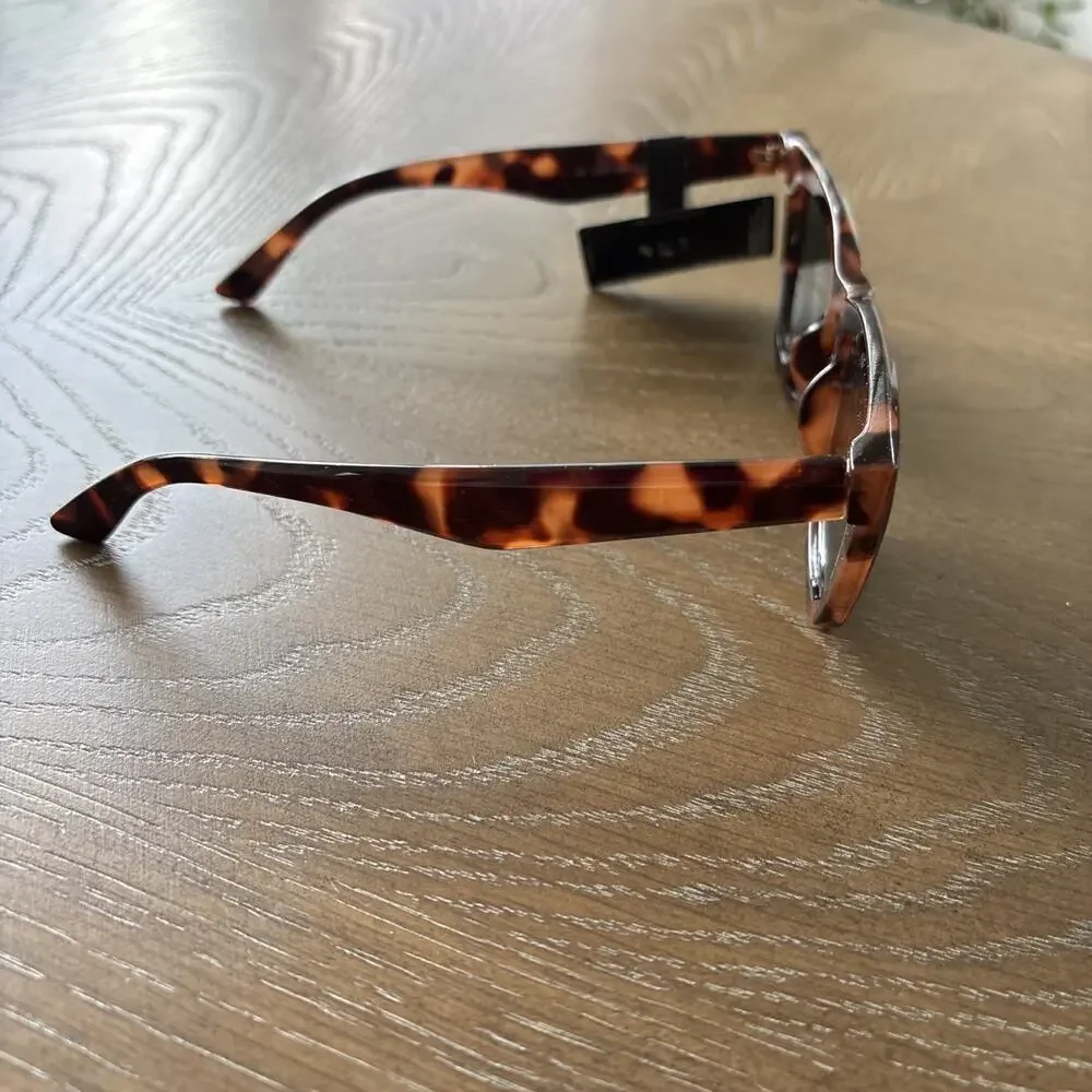 NWT Sunglasses House of Harlow 1960 Tortoise Shell Glam Boho Chic Old Hollywood - Picture 4 of 5